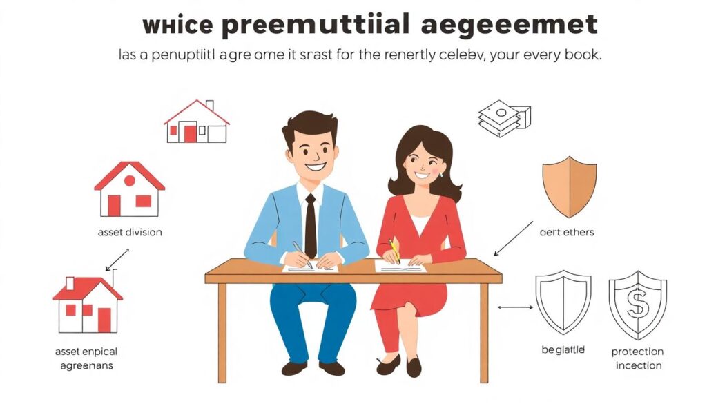 Брачный договор как способ защиты от долгов супруга - иллюстрация