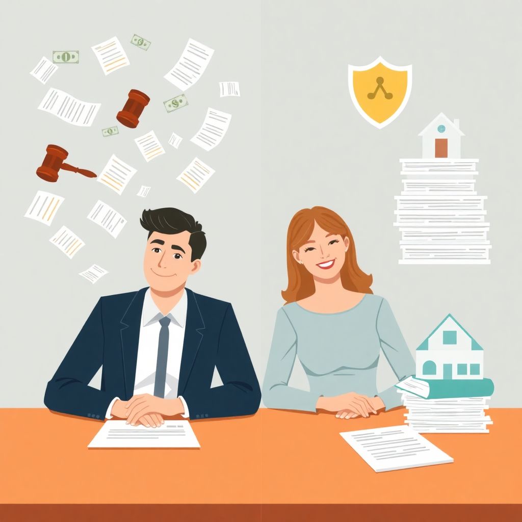 Брачный договор как способ защиты от долгов супруга