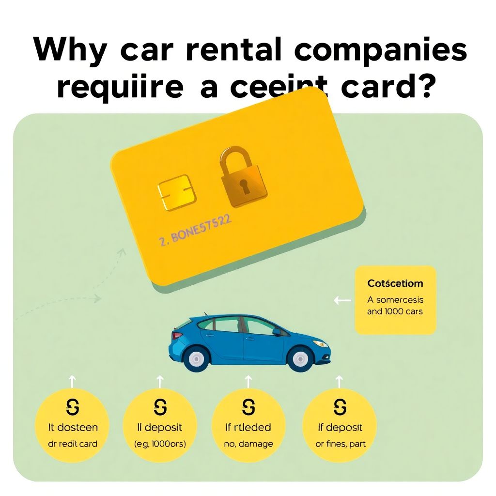 Почему для аренды авто за границей часто требуют именно кредитную карту