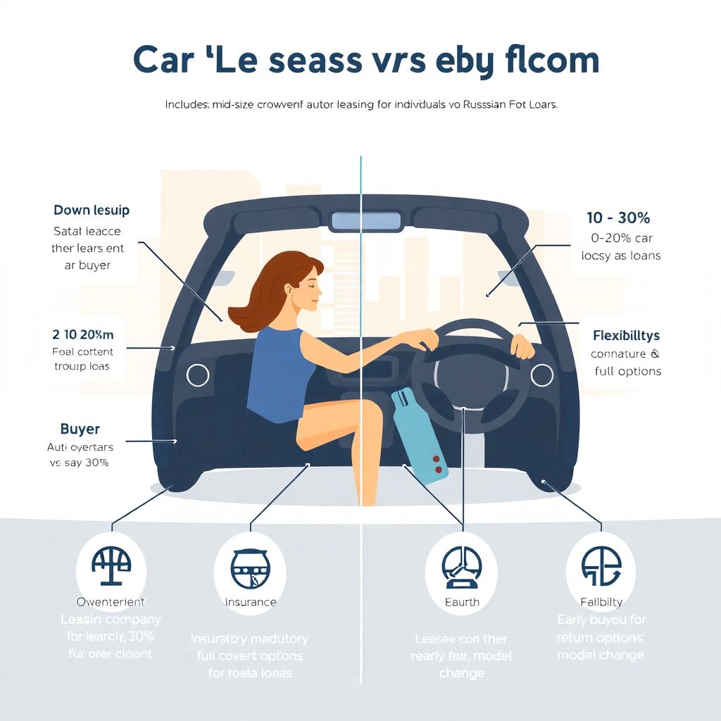 Лизинг для физических лиц: когда это выгоднее автокредита