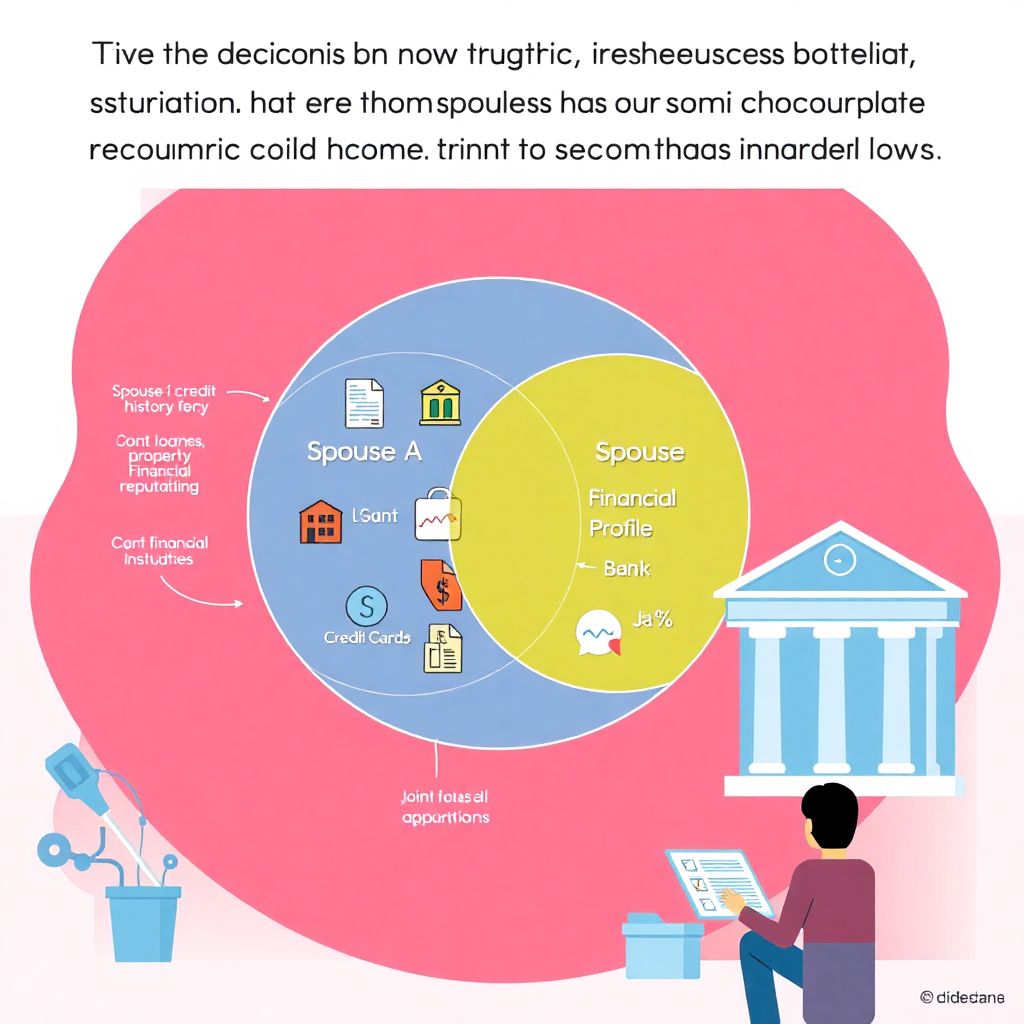 Как кредитная история вашего супруга может повлиять на вас