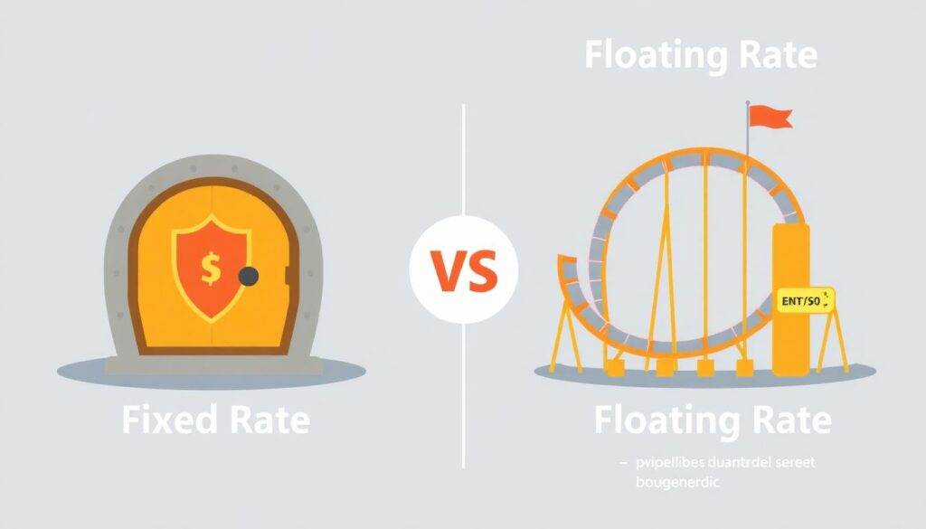 Что такое плавающие и фиксированные процентные ставки? - иллюстрация