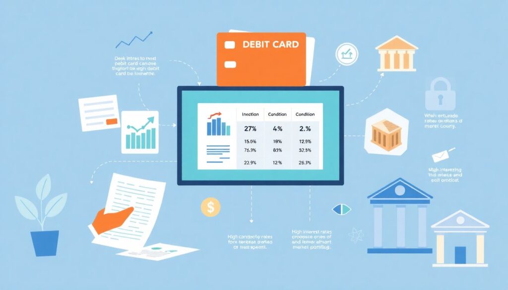 Как выбрать самую выгодную дебетовую карту с процентом на остаток - иллюстрация
