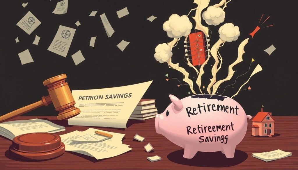 Как защитить свои пенсионные накопления от взыскания - иллюстрация