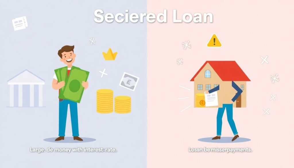 Что такое обеспеченный и необеспеченный кредит - иллюстрация