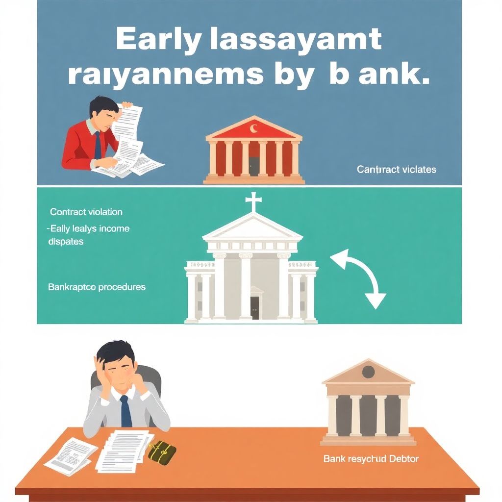 Что делать, если банк требует досрочного погашения всего кредита