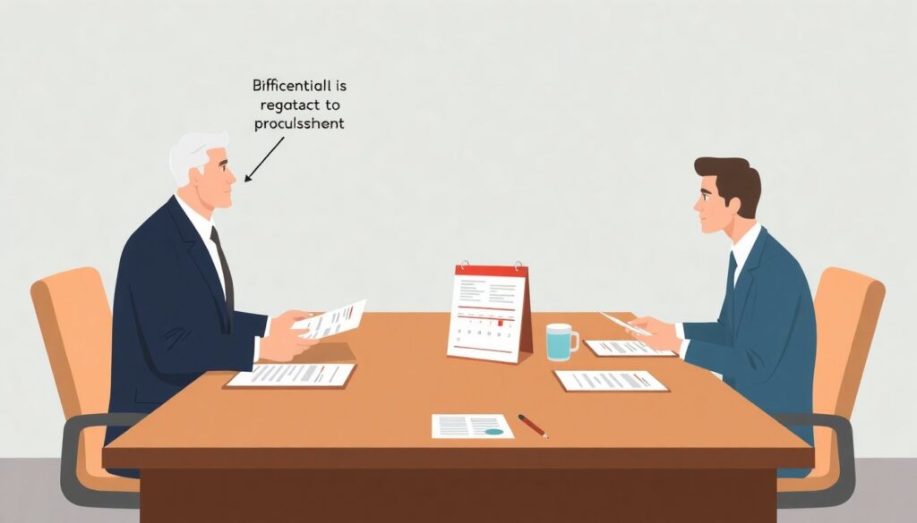 Как вести себя на встрече с представителем банка по проблемной задолженности - иллюстрация