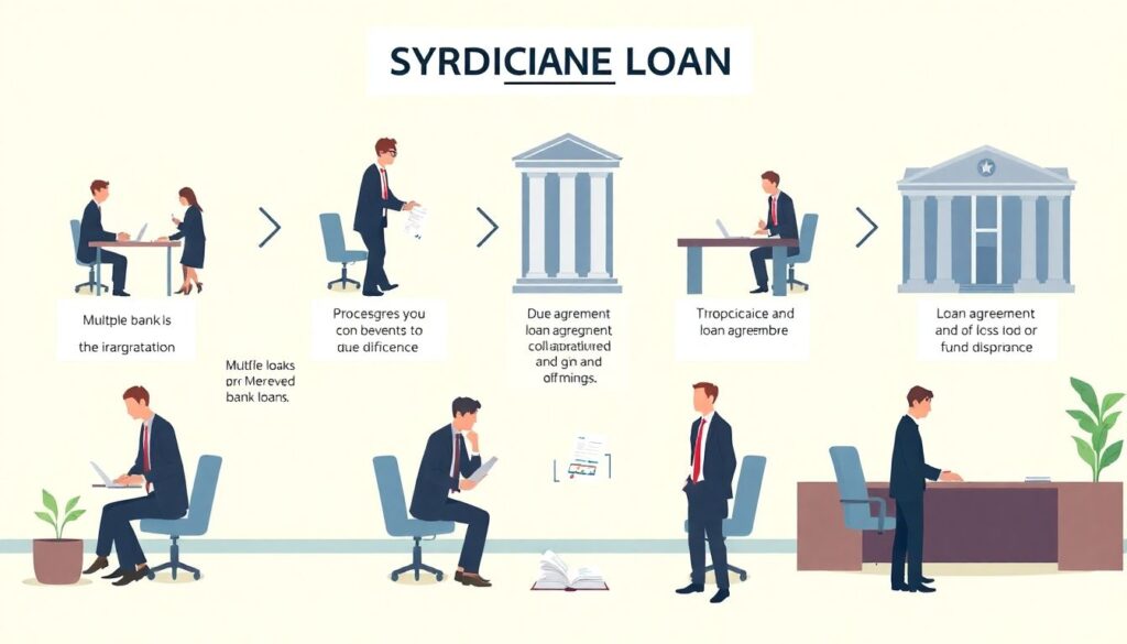 Что такое синдицированный кредит для крупных компаний - иллюстрация