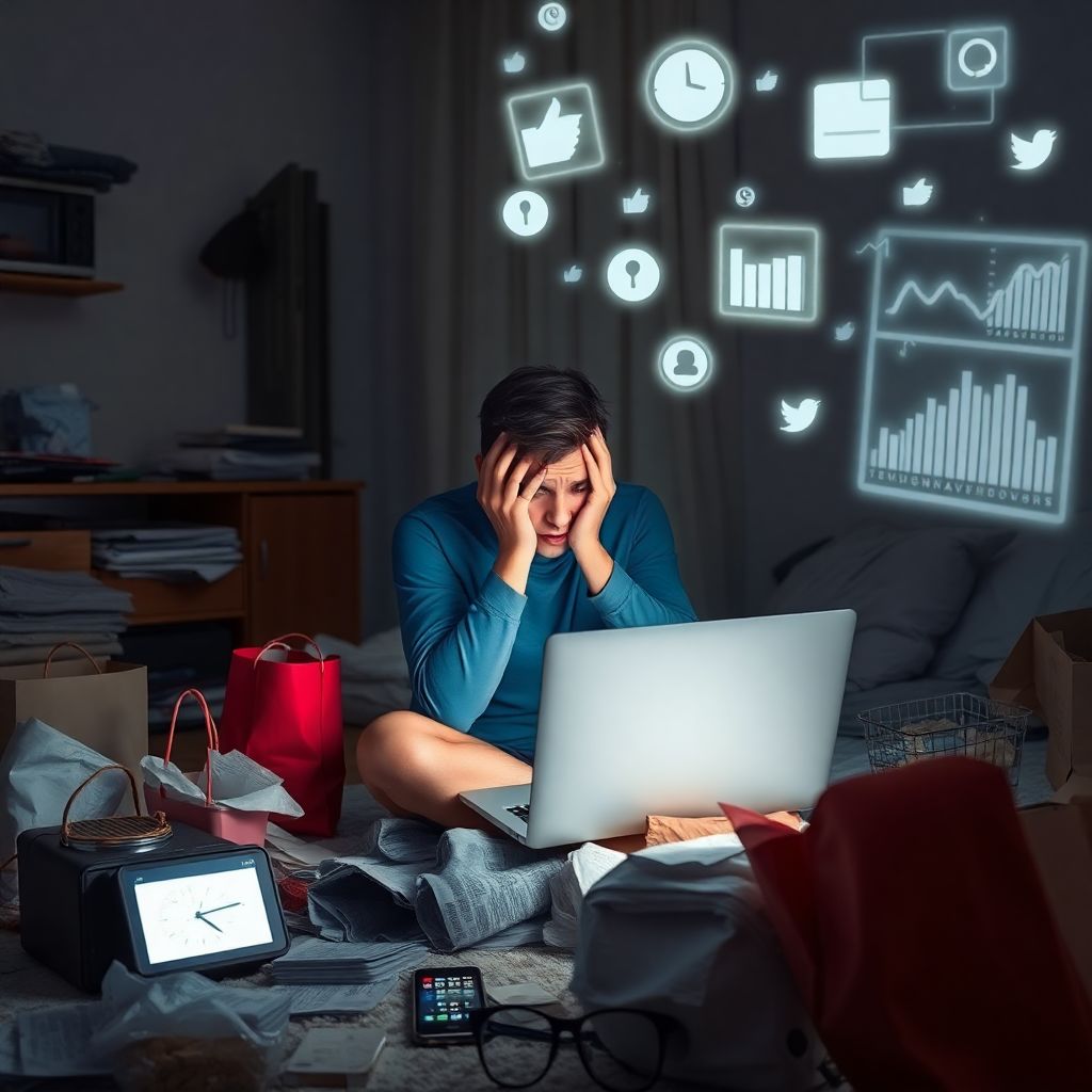 Как эмоциональное выгорание приводит к финансовым проблемам и долгам