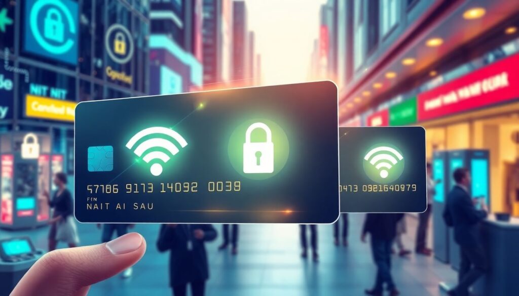 Как работает кредитная карта с технологией бесконтактной оплаты - иллюстрация