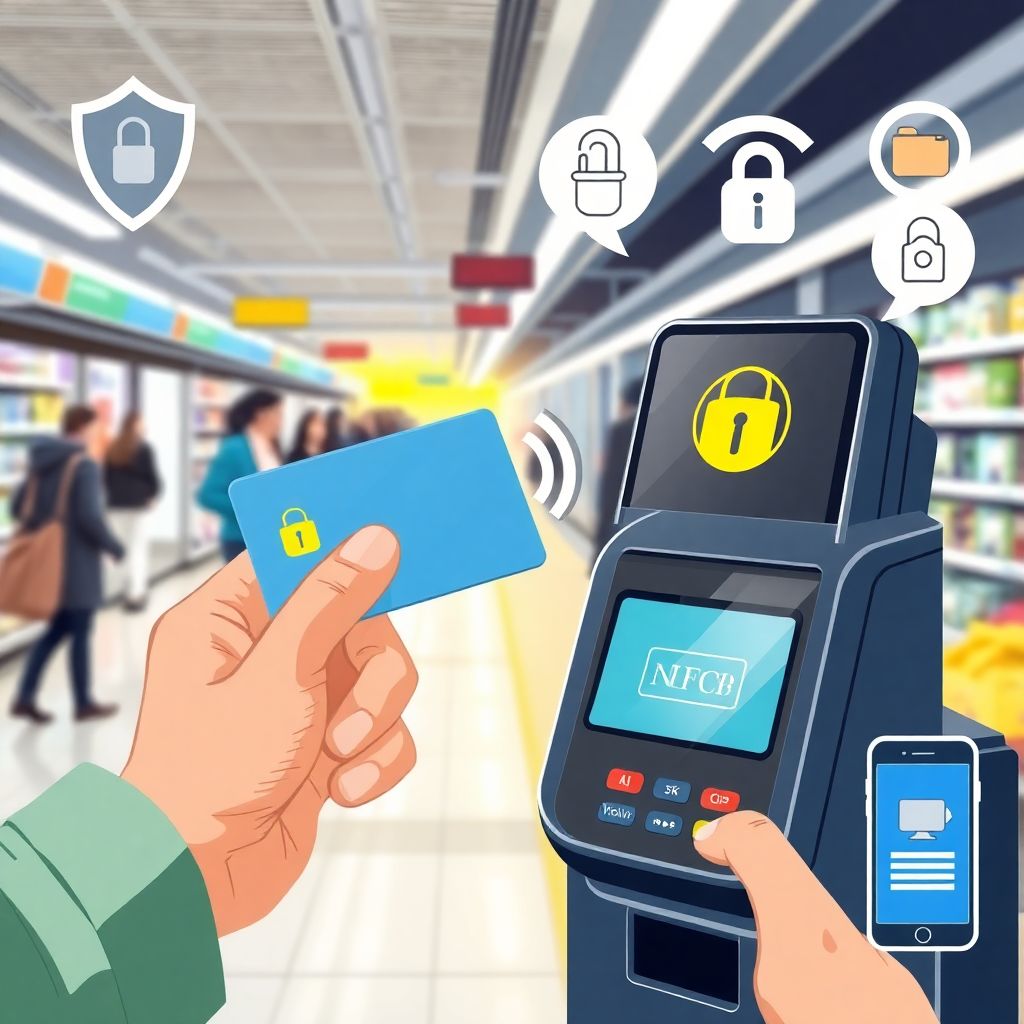 Как работает кредитная карта с технологией бесконтактной оплаты
