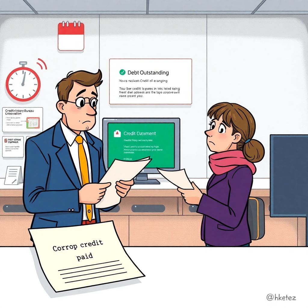 Что делать, если вы оплатили кредит, а долг не списался