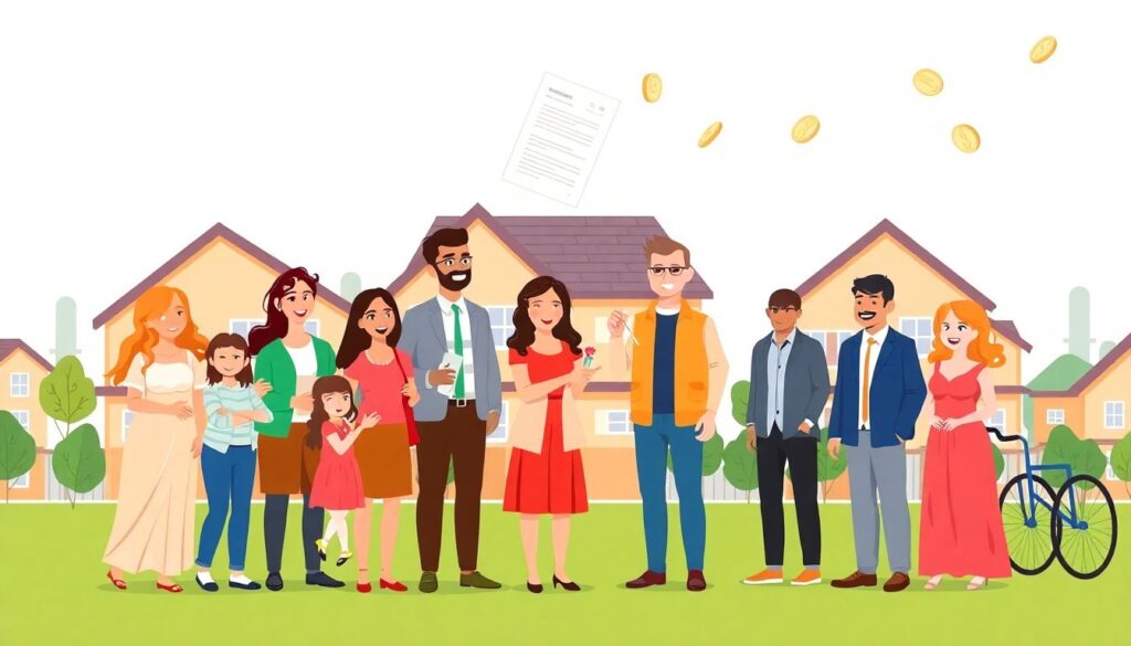 Как работает программа Жилье для российской семьи - иллюстрация