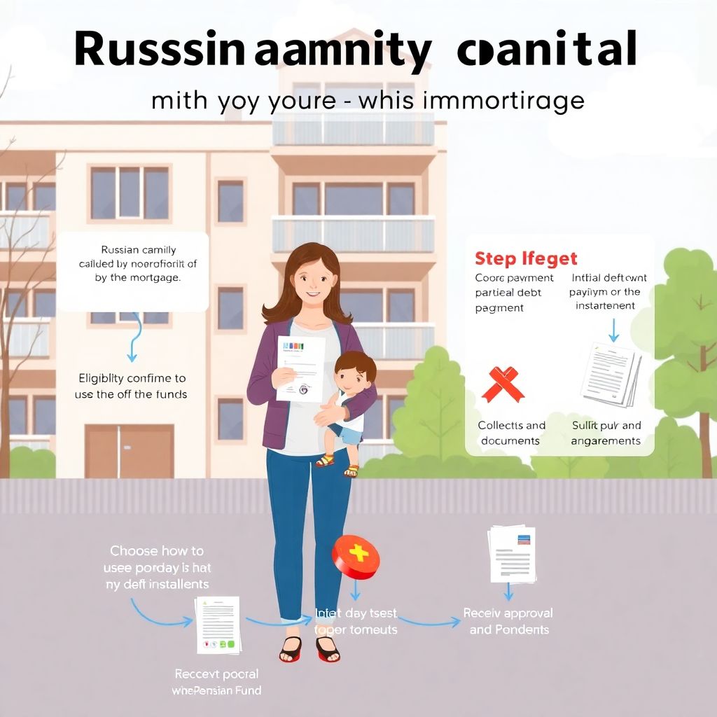 Как погасить ипотеку материнским капиталом: пошаговая инструкция