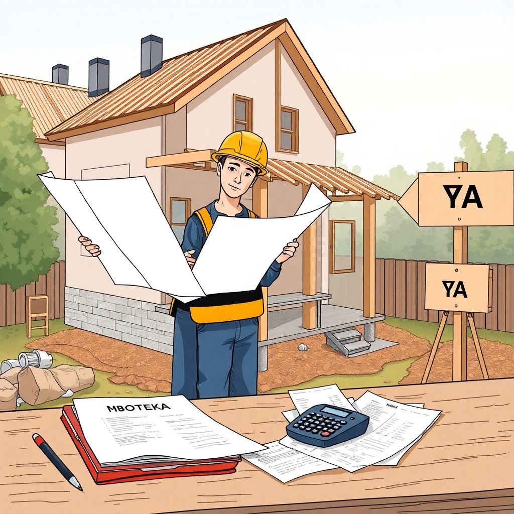 Ипотека на строительство дома своими силами: возможно ли это