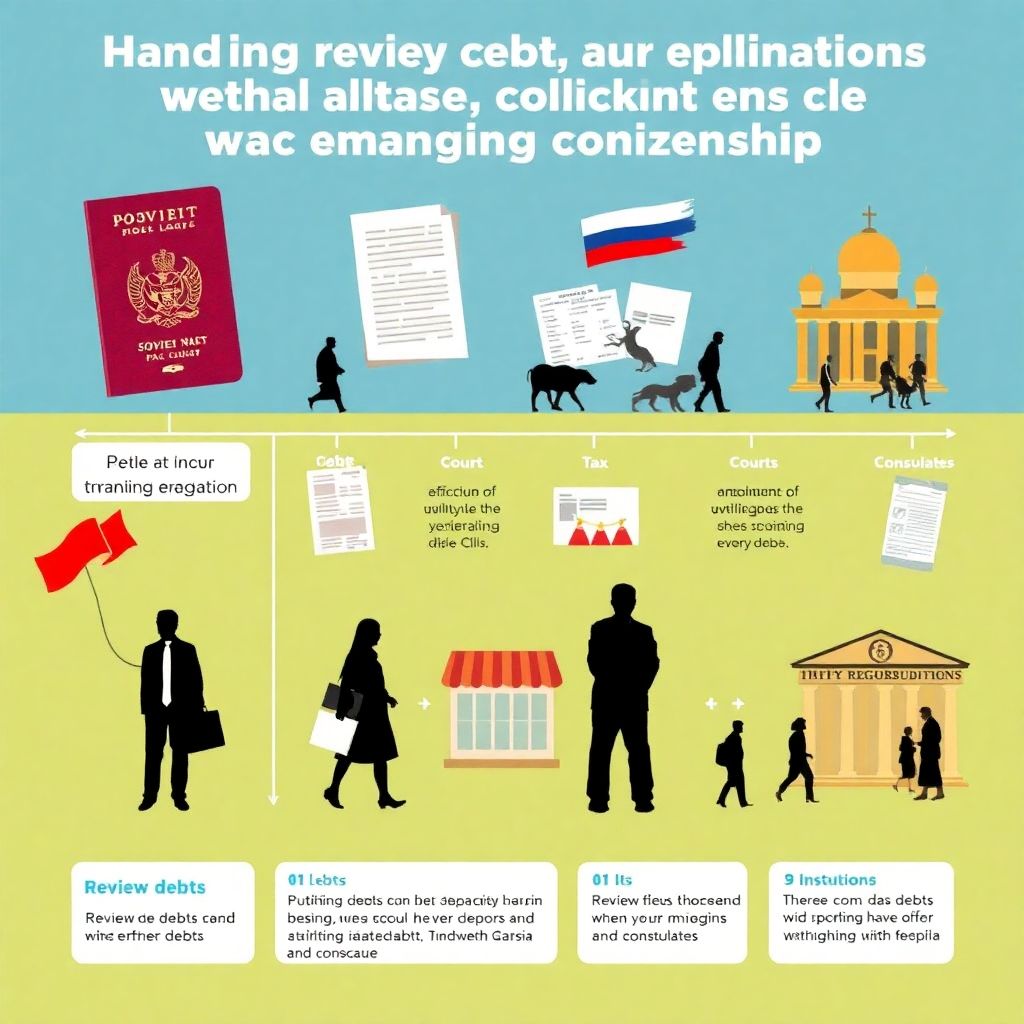 Как правильно закрыть все свои долговые обязательства перед выездом на ПМЖ