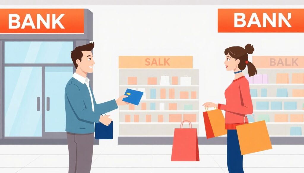 Как работает кредитная карта с рассрочкой у партнеров - иллюстрация