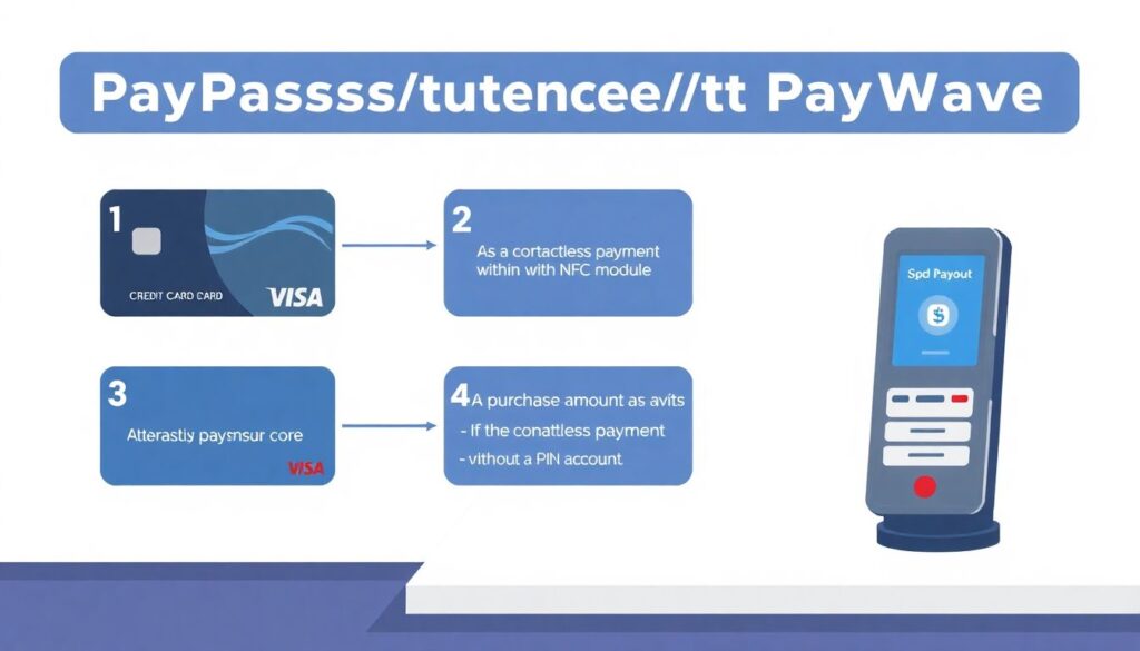 Как работает кредитная карта с технологией PayPass/PayWave - иллюстрация