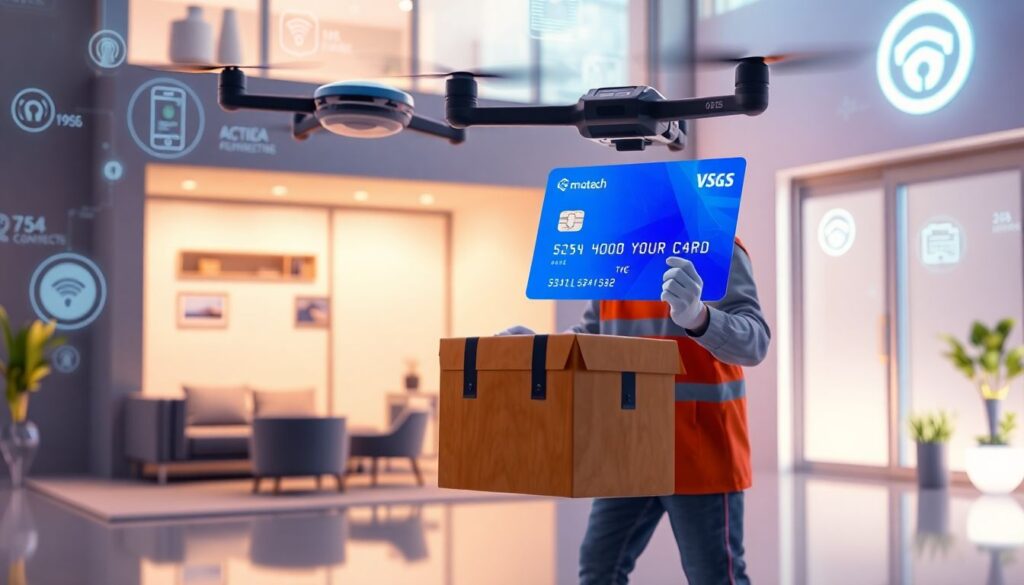 Как работает кредитная карта с доставкой на дом - иллюстрация