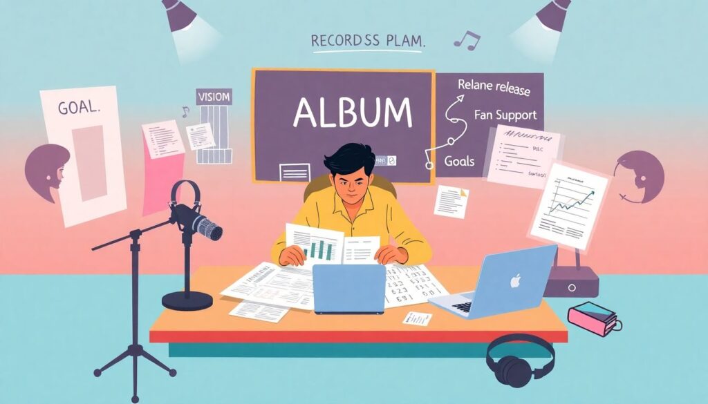 Как получить кредит на запись музыкального альбома - иллюстрация