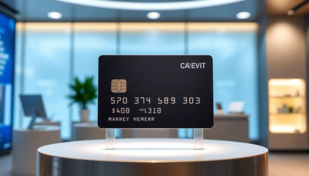 Как работает кредитная карта с вертикальным дизайном - иллюстрация