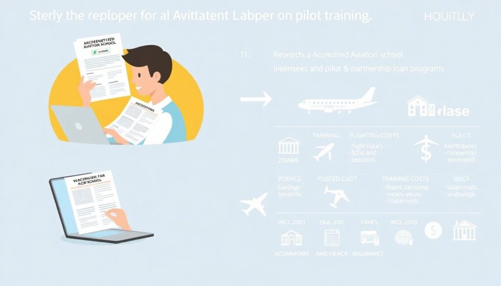 Как получить кредит на обучение пилота гражданской авиации - иллюстрация