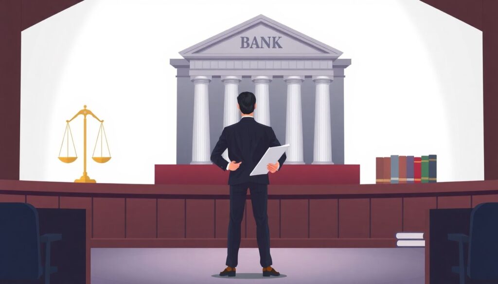 Как правильно вести себя в суде с банком - иллюстрация