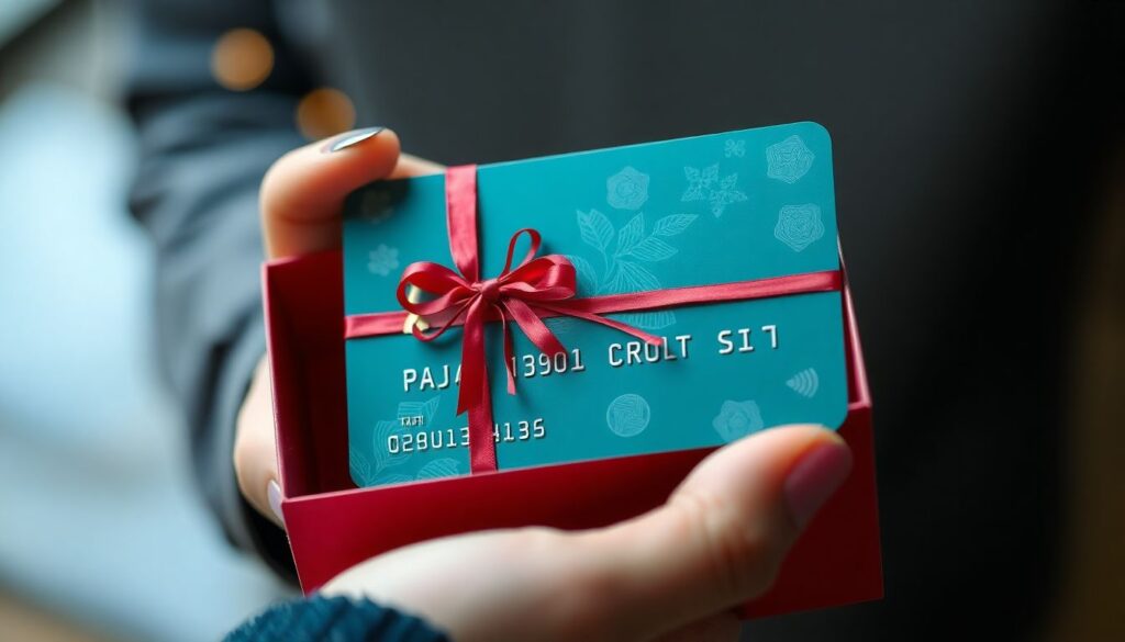 Как работает подарочная кредитная карта - иллюстрация