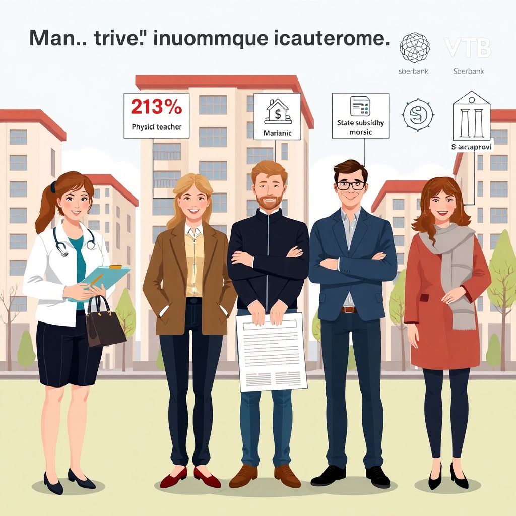 Как работает программа ипотеки для работников бюджетной сферы