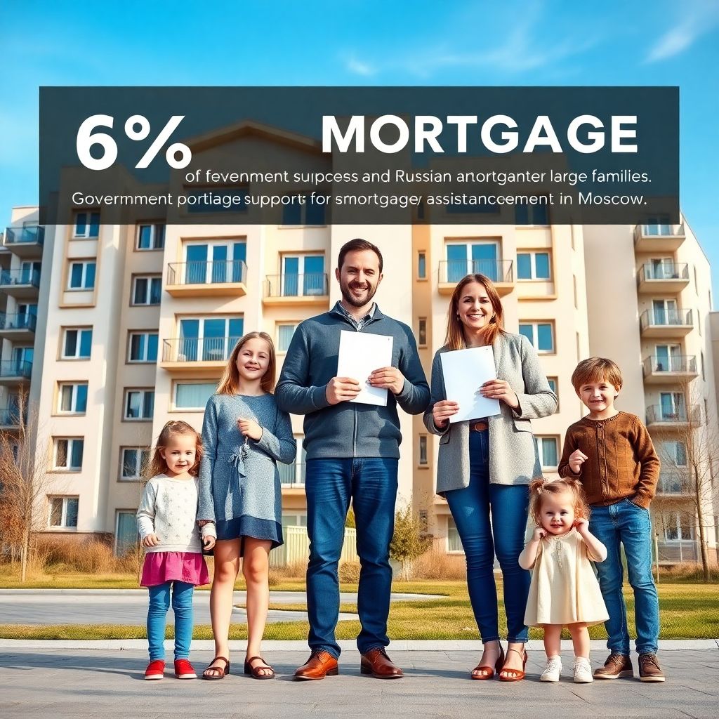 Как работает программа ипотеки для многодетных семей