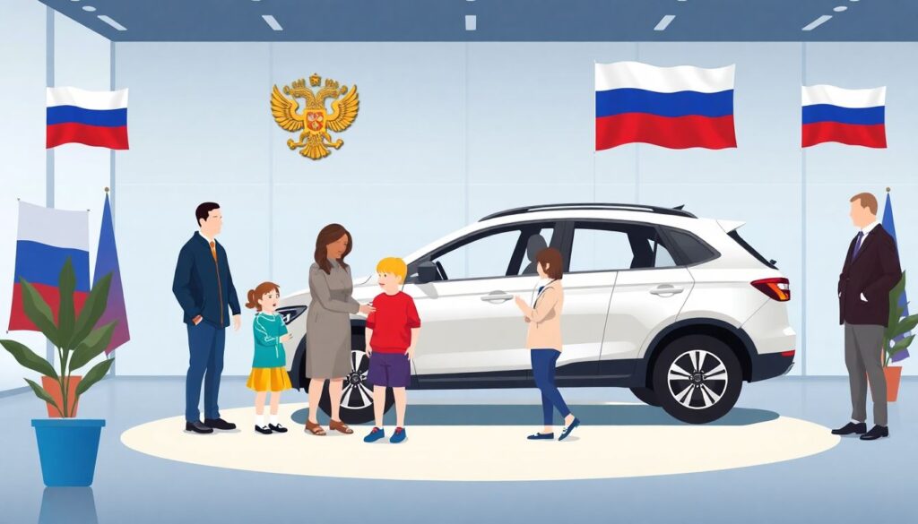 Как работает программа Семейный автомобиль - иллюстрация