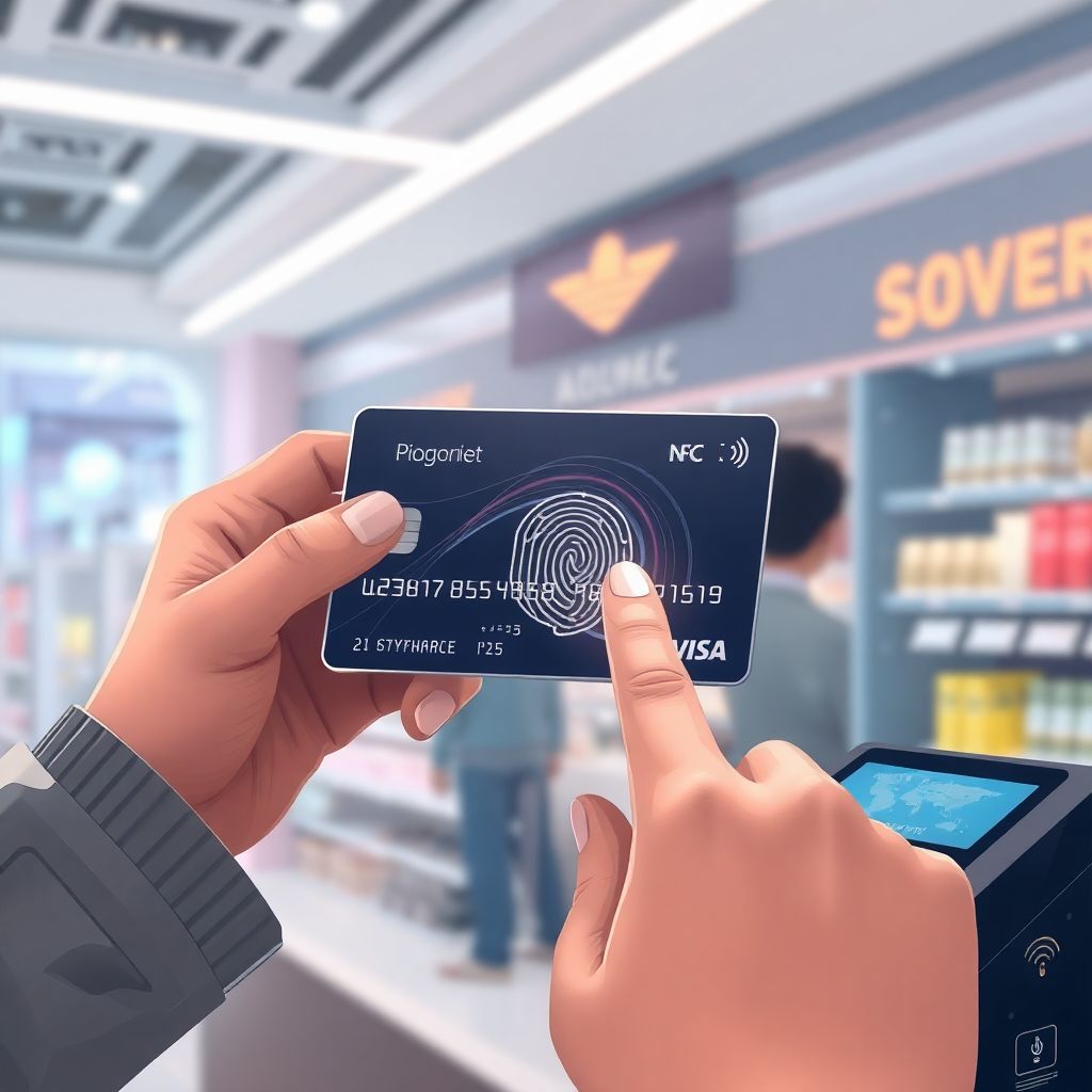 Как работает кредитная карта с биометрической аутентификацией