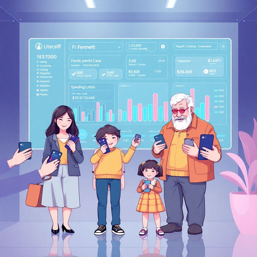 Как работает кредитная карта с функцией семейный доступ