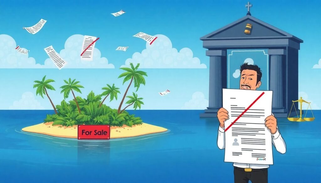 Как получить кредит на покупку острова - иллюстрация