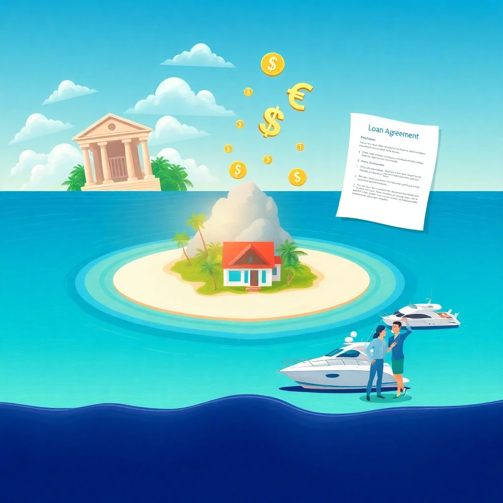 Как получить кредит на покупку острова