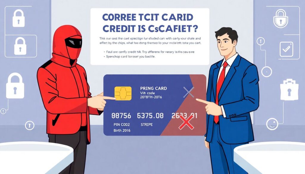 Как работает кредитная карта с чипом и магнитной полосой - иллюстрация