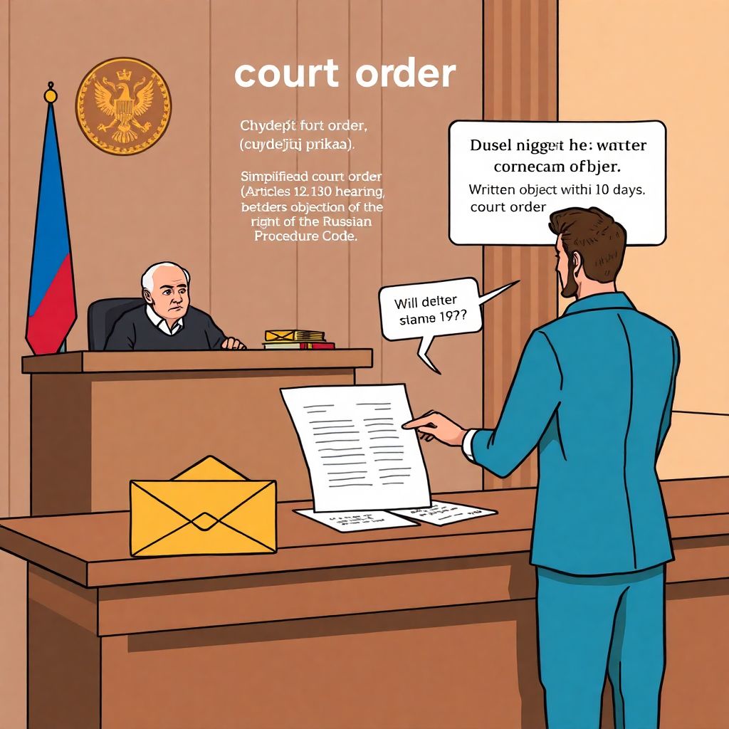 Как правильно составить возражение на судебный приказ