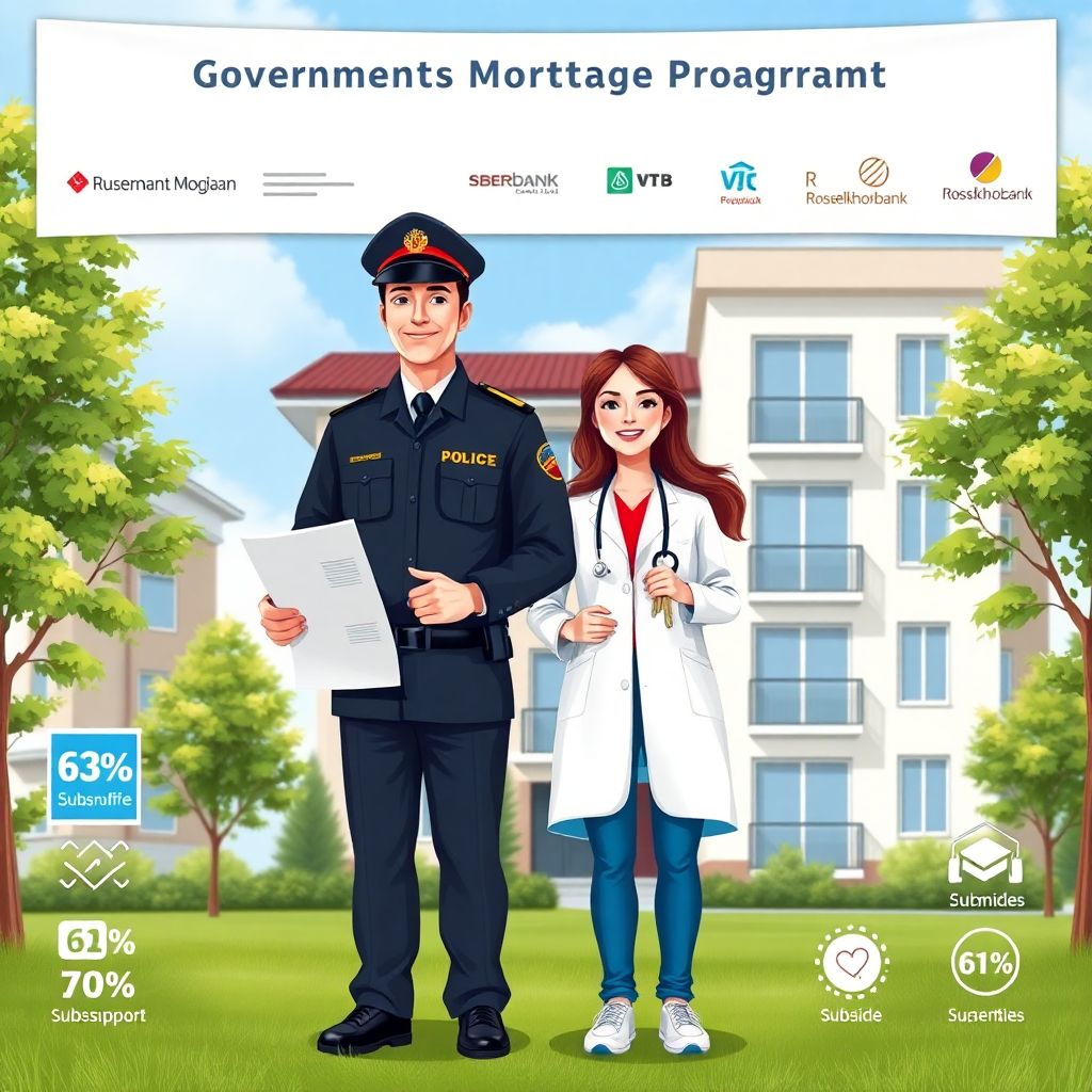Как работает программа ипотеки для госслужащих