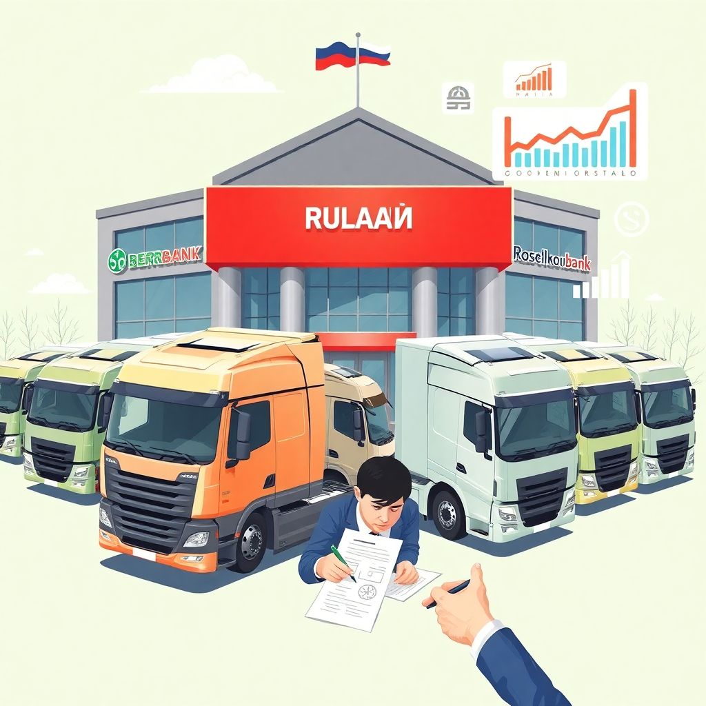 Как получить кредит на покупку коммерческого транспорта