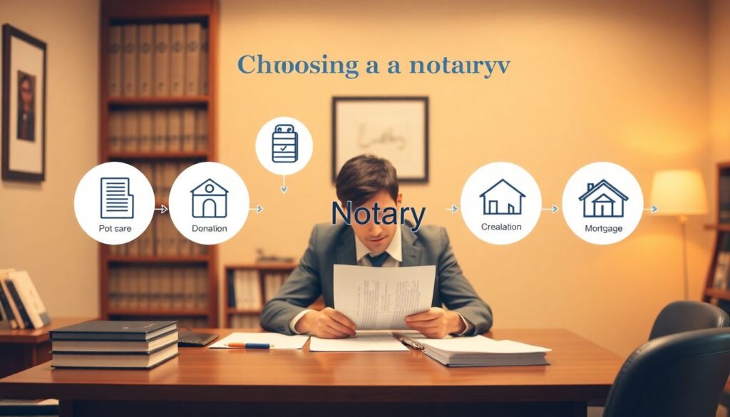 Как правильно выбрать нотариуса для сделки с недвижимостью - иллюстрация