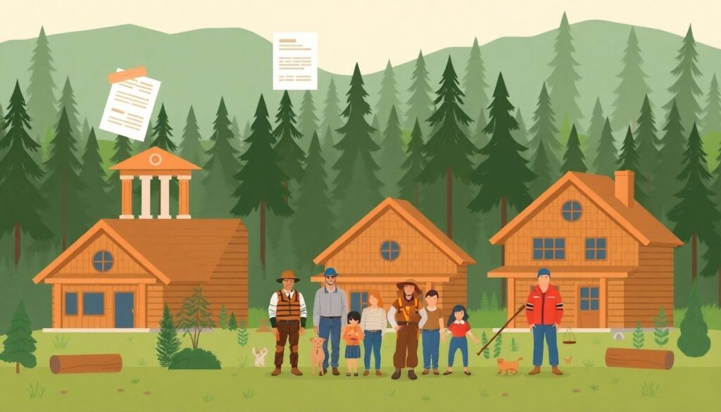 Как работает программа ипотеки для работников лесной промышленности - иллюстрация