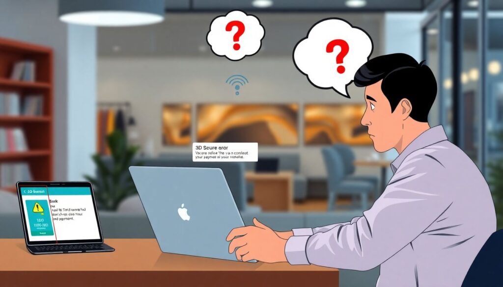 Как работает кредитная карта с функцией 3D Secure - иллюстрация