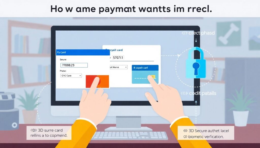 Как работает кредитная карта с функцией 3D Secure - иллюстрация