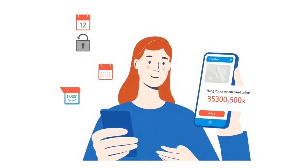 Как работает кредитная карта с функцией перевыпуск онлайн - иллюстрация