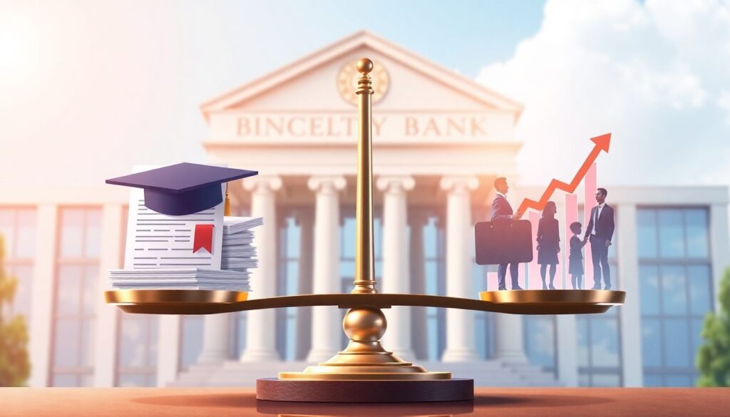 Что такое кредитный скоринг на основе данных об образовании и карьере - иллюстрация