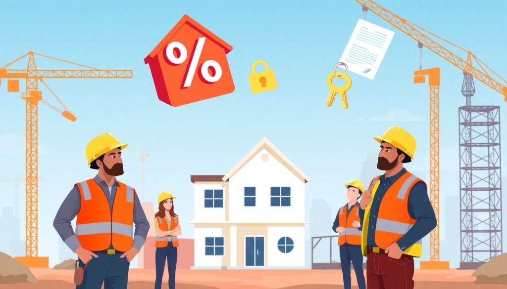 Как работает программа ипотеки для работников строительной отрасли - иллюстрация