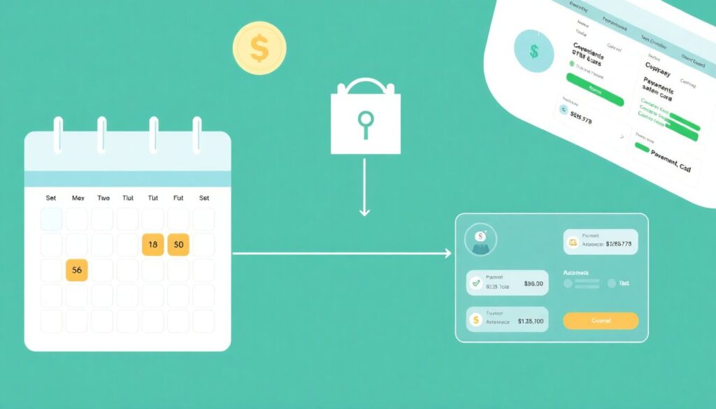 Как работает кредитная карта с функцией автоплатеж - иллюстрация