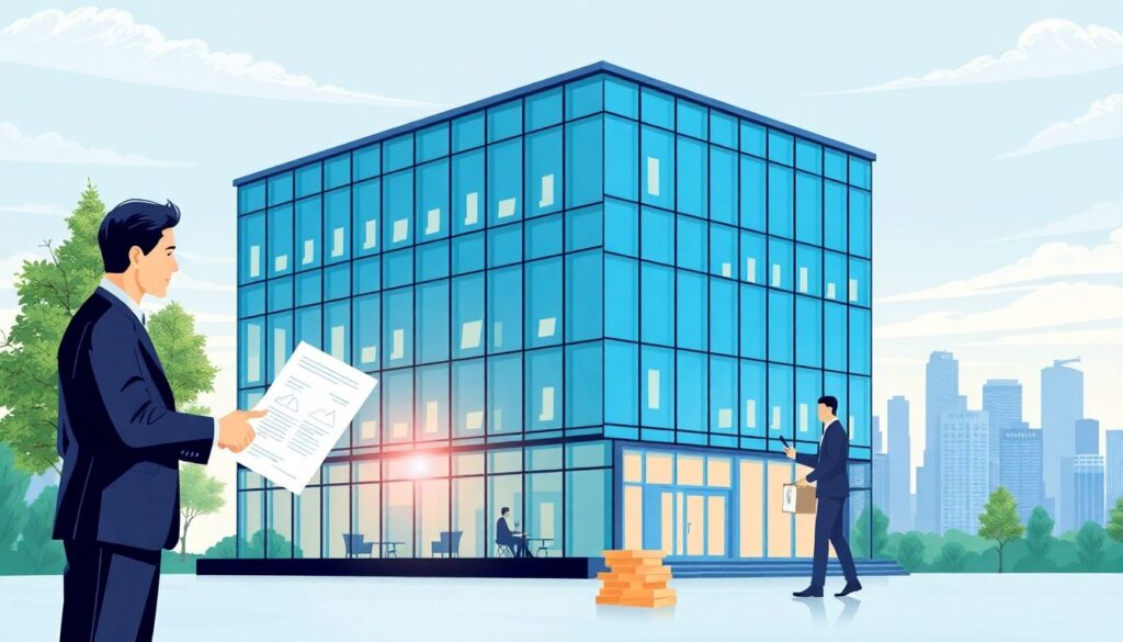 Как получить кредит на покупку офисного помещения - иллюстрация