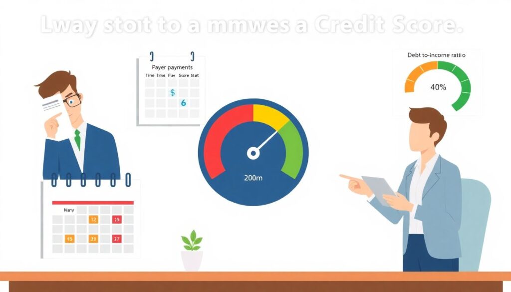 Что такое кредитный скоринг и как его улучшить - иллюстрация