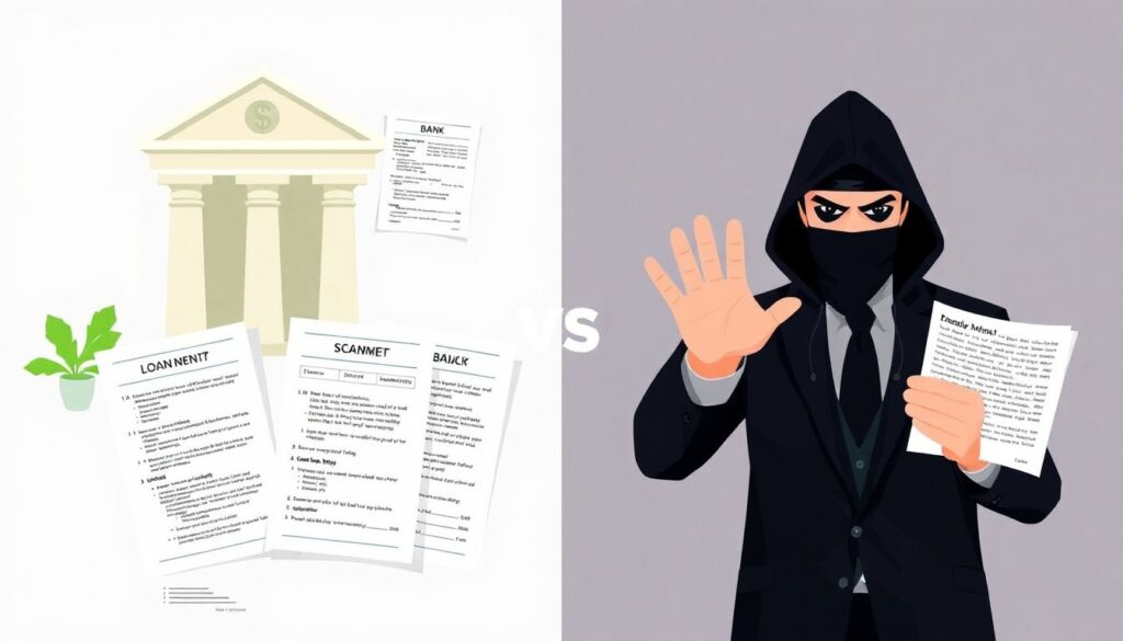 Как защититься от мошенников при оформлении кредита - иллюстрация